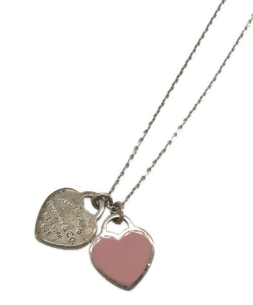 TIFFANY & Co.（ティファニー）Tiffany & Co. (ティファニー) リターントゥダブルハートトネックレス シルバーの古着・服飾アイテム