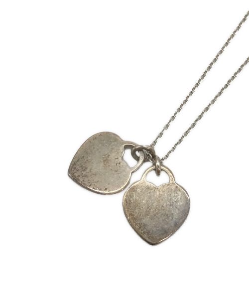 TIFFANY & Co.（ティファニー）Tiffany & Co. (ティファニー) リターントゥダブルハートトネックレス シルバーの古着・服飾アイテム