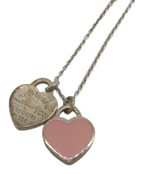 TIFFANY & Co.（ティファニー）Tiffany & Co. (ティファニー) リターントゥダブルハートトネックレス シルバーの古着・服飾アイテム