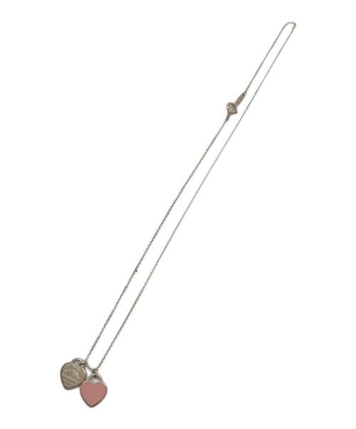 TIFFANY & Co.（ティファニー）Tiffany & Co. (ティファニー) リターントゥダブルハートトネックレス シルバーの古着・服飾アイテム