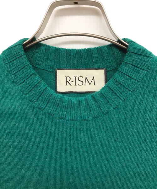 R-ISM（リズム）R-ISM (リズム) ニットワンピース グリーン サイズ:4の古着・服飾アイテム