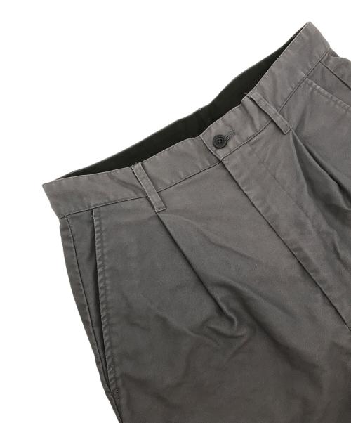 FRED PERRY（フレッドペリー）FRED PERRY (フレッドペリー) Brushed Wide Reg Trousers グレー サイズ:Sの古着・服飾アイテム