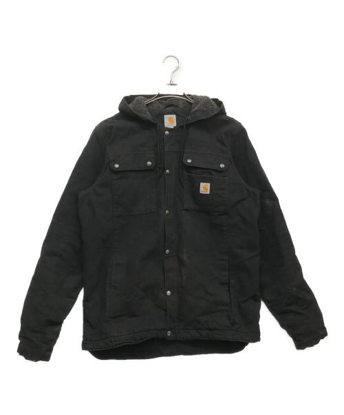 CarHartt（カーハート）CarHartt (カーハート) フーデットダック地ジャケット ブラック サイズ:Mの古着・服飾アイテム