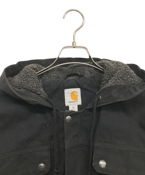 CarHartt（カーハート）CarHartt (カーハート) フーデットダック地ジャケット ブラック サイズ:Mの古着・服飾アイテム