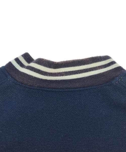 Schott（ショット）Schott (ショット) レザースタジャン ブルー サイズ:36の古着・服飾アイテム