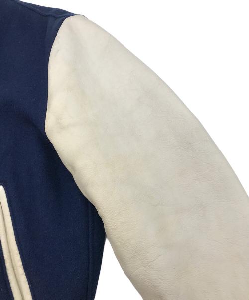 Schott（ショット）Schott (ショット) レザースタジャン ブルー サイズ:36の古着・服飾アイテム