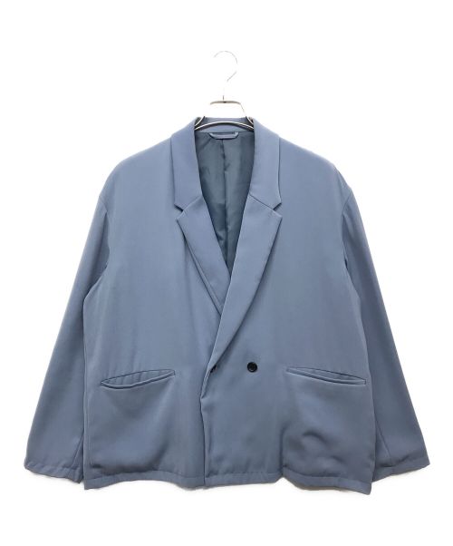 TK TAKEO KIKUCHI（ティーケー タケオキクチ）TK TAKEO KIKUCHI (ティーケー タケオキクチ) 360度ストレッチテーラードジャケット スカイブルー サイズ:Mの古着・服飾アイテム