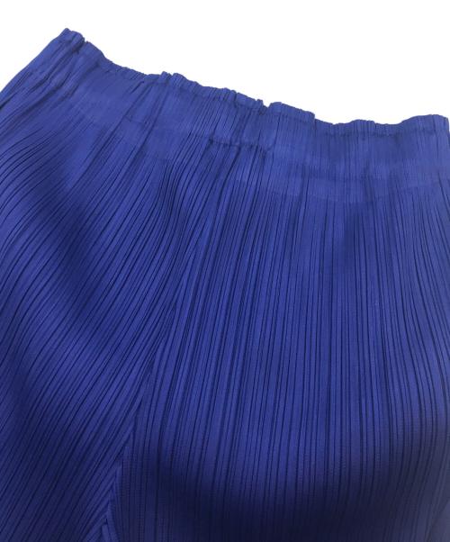 PLEATS PLEASE（プリーツプリーズ）PLEATS PLEASE (プリーツプリーズ) プリーツパンツ ネイビー サイズ:4の古着・服飾アイテム