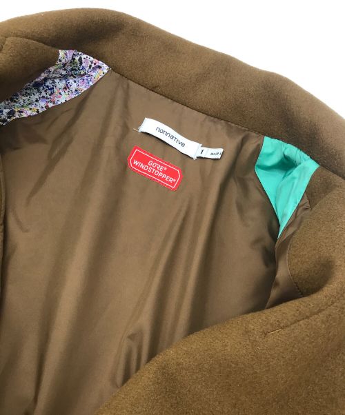 nonnative（ノンネイティブ）nonnative (ノンネイティブ) STRANGER 3B COAT ブラウン サイズ:1の古着・服飾アイテム
