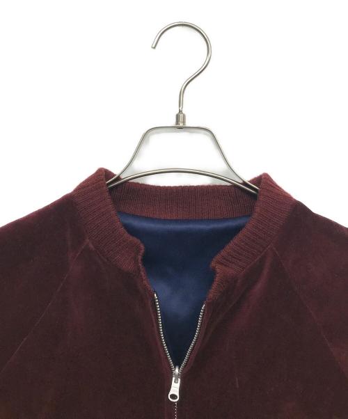 TOWN CRAFT（タウンクラフト）TOWN CRAFT (タウンクラフト) JOURNAL STANDARD relume (ジャーナルスタンダード レリューム) 別注スーベニアジャケット ブルー×レッド サイズ:Mの古着・服飾アイテム