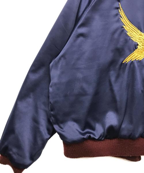 TOWN CRAFT（タウンクラフト）TOWN CRAFT (タウンクラフト) JOURNAL STANDARD relume (ジャーナルスタンダード レリューム) 別注スーベニアジャケット ブルー×レッド サイズ:Mの古着・服飾アイテム