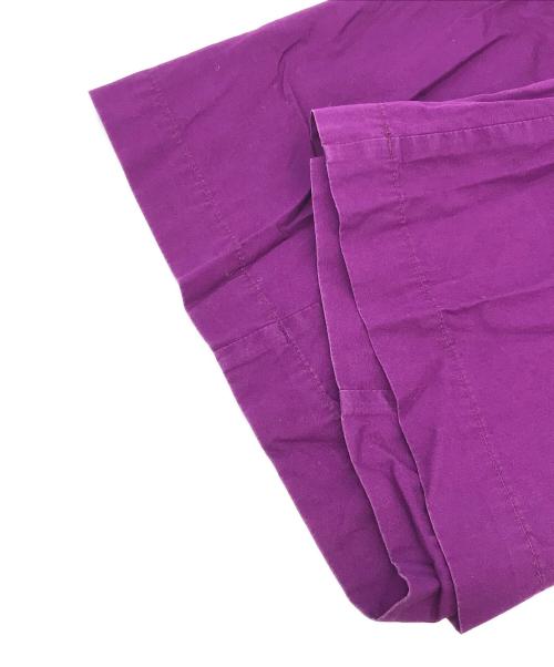 tricot COMME des GARCONS（トリココムデギャルソン）tricot COMME des GARCONS (トリココムデギャルソン) フリルアウトシームデザインノースリーブワンピース パープル サイズ:Mの古着・服飾アイテム