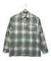 CalTop（キャルトップ）の古着「オンブレチェックシャツ」｜グレー