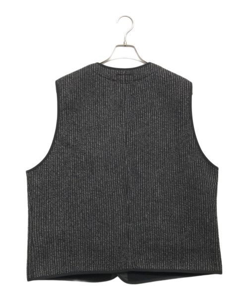 RRL（ダブルアールエル）RRL (ダブルアールエル) ウールコットンベスト グレー サイズ:XLの古着・服飾アイテム