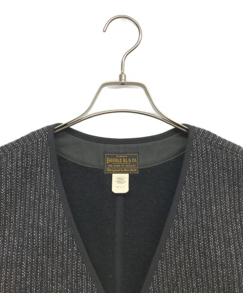 RRL（ダブルアールエル）RRL (ダブルアールエル) ウールコットンベスト グレー サイズ:XLの古着・服飾アイテム