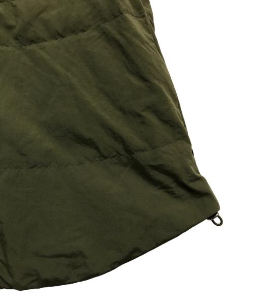 adagietto（アダージェット）ADAGIETTO (アダージェット) ダウンベスト オリーブ サイズ:Mの古着・服飾アイテム