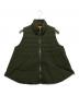 ADAGIETTO（アダージェット）の古着「ダウンベスト」｜オリーブ