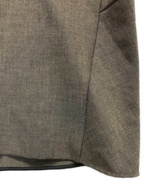 MOGA（モガ）MOGA (モガ) PL/VIツイル二重織マーメイドワンピース グレー サイズ:2の古着・服飾アイテム