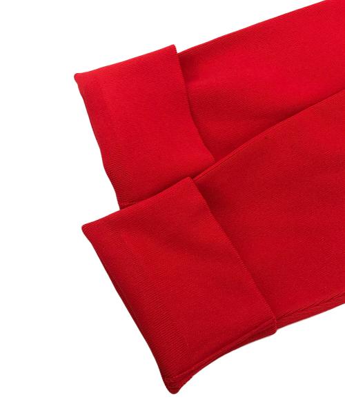 daisy lin for foxey（デイジーリン フォー フォクシー）daisy lin for foxey (デイジーリン フォー フォクシー) ボートネックニットプルオーバー レッド サイズ:40の古着・服飾アイテム