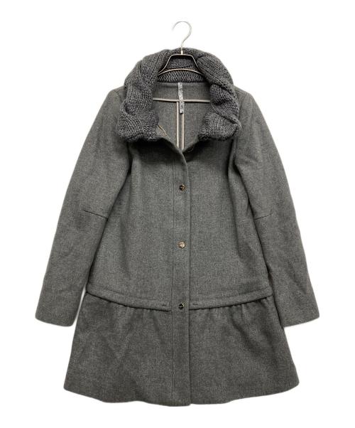 MARELLA sport（マレーラ スポーツ）MARELLA sport (マレーラ スポーツ) ウールコート グレー サイズ:42の古着・服飾アイテム