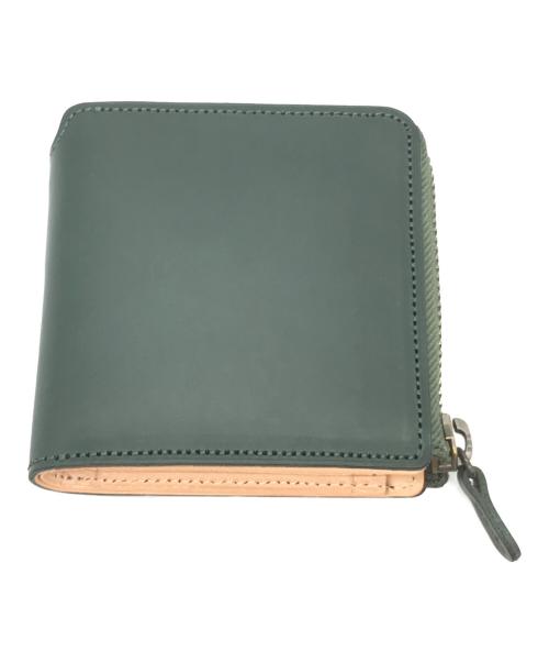 Evoon（エボーン）Evoon (エボーン) Vellda L-zip グリーンの古着・服飾アイテム