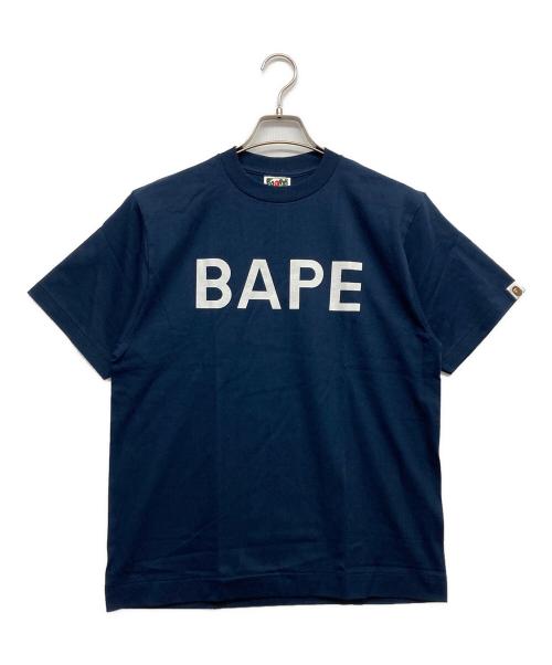 BAPE BY A BATHING APE（ベイプバイアベイシングエイプ）BAPE BY A BATHING APE (ベイプバイアベイシングエイプ) BAPEロゴプリントTシャツ ブラック サイズ:Mの古着・服飾アイテム