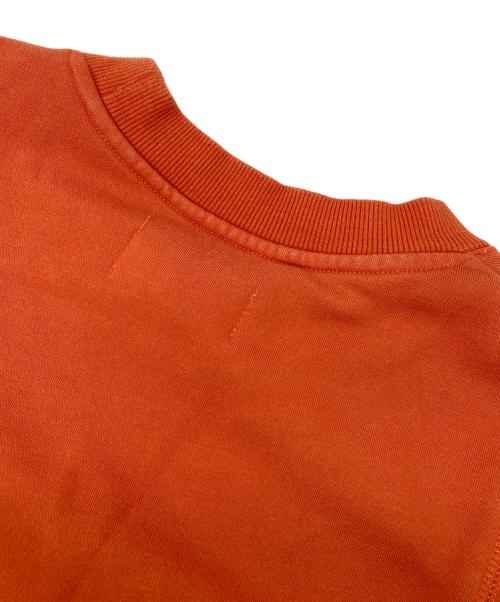 SUPPLIER（サプライヤー）SUPPLIER (サプライヤー) バイカラーロゴスウェット オレンジ サイズ:XLの古着・服飾アイテム