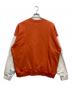 SUPPLIER (サプライヤー) バイカラーロゴスウェット オレンジ サイズ:XL：4000円
