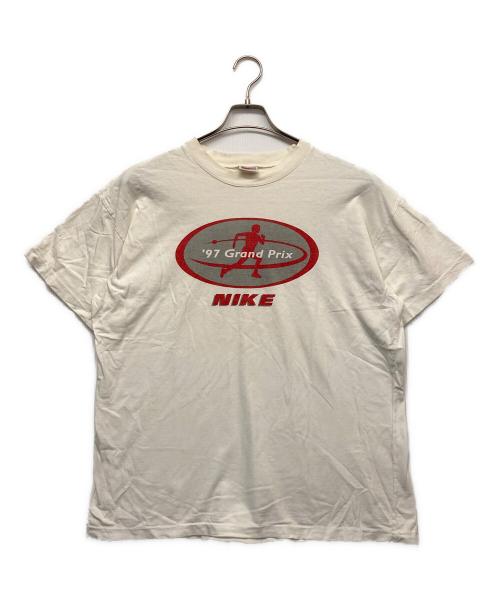 NIKE（ナイキ）NIKE (ナイキ) プリントTシャツ ホワイト サイズ:Lの古着・服飾アイテム