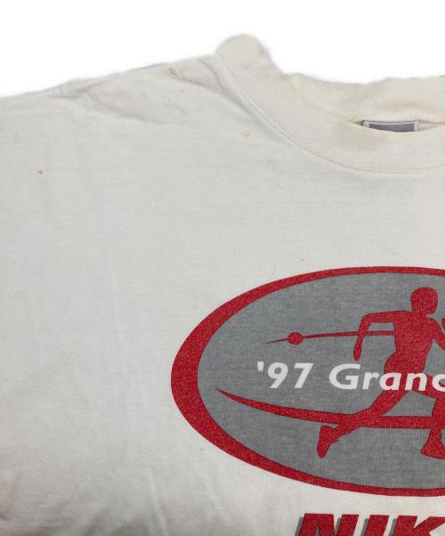 NIKE（ナイキ）NIKE (ナイキ) プリントTシャツ ホワイト サイズ:Lの古着・服飾アイテム