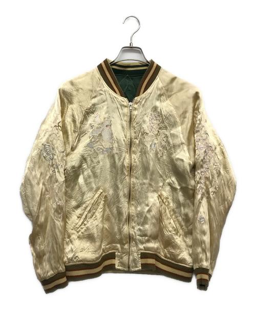 CHIKIRIYA（チキリヤ）CHIKIRIYA (チキリヤ) スカジャン グリーン サイズ:Mの古着・服飾アイテム