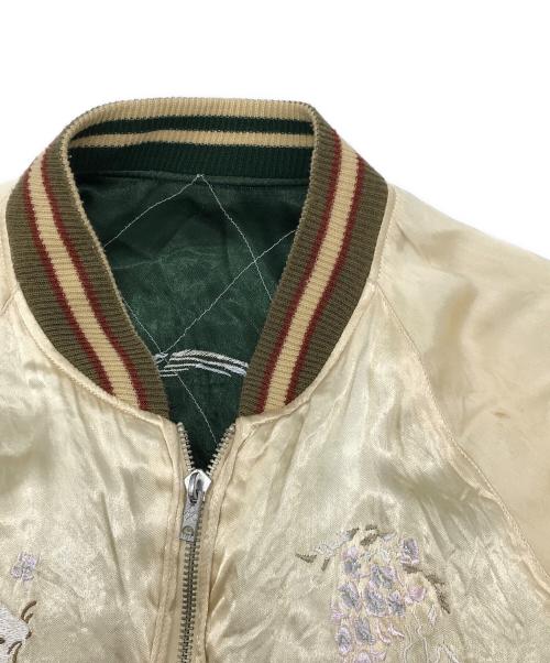 CHIKIRIYA（チキリヤ）CHIKIRIYA (チキリヤ) スカジャン グリーン サイズ:Mの古着・服飾アイテム