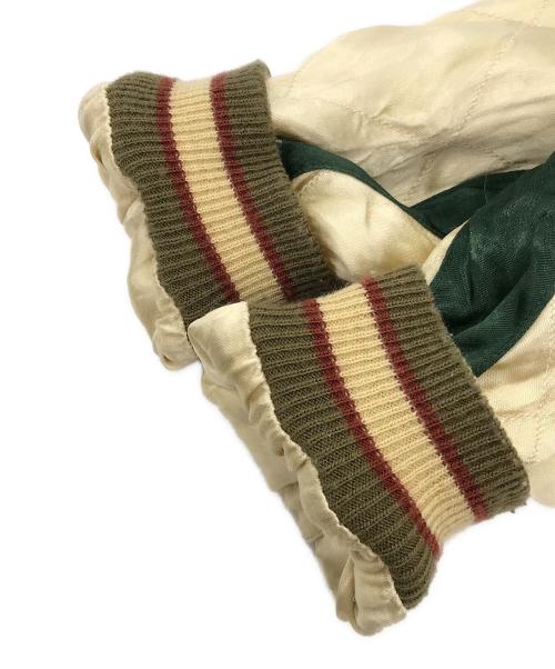 CHIKIRIYA（チキリヤ）CHIKIRIYA (チキリヤ) スカジャン グリーン サイズ:Mの古着・服飾アイテム