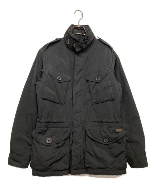 POLO RALPH LAUREN（ポロ・ラルフローレン）POLO RALPH LAUREN (ポロ・ラルフローレン) M-65ナイロンジャケット ブラック サイズ:Sの古着・服飾アイテム