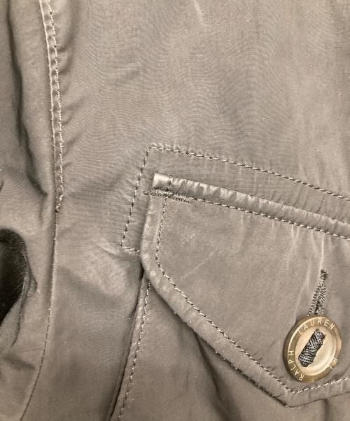 POLO RALPH LAUREN（ポロ・ラルフローレン）POLO RALPH LAUREN (ポロ・ラルフローレン) M-65ナイロンジャケット ブラック サイズ:Sの古着・服飾アイテム
