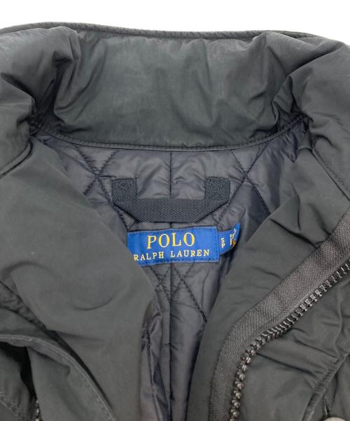 POLO RALPH LAUREN（ポロ・ラルフローレン）POLO RALPH LAUREN (ポロ・ラルフローレン) M-65ナイロンジャケット ブラック サイズ:Sの古着・服飾アイテム