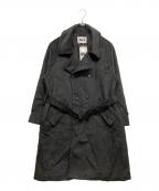 SINSSシンス）の古着「シャギーオーバーサイズコート」｜グレー