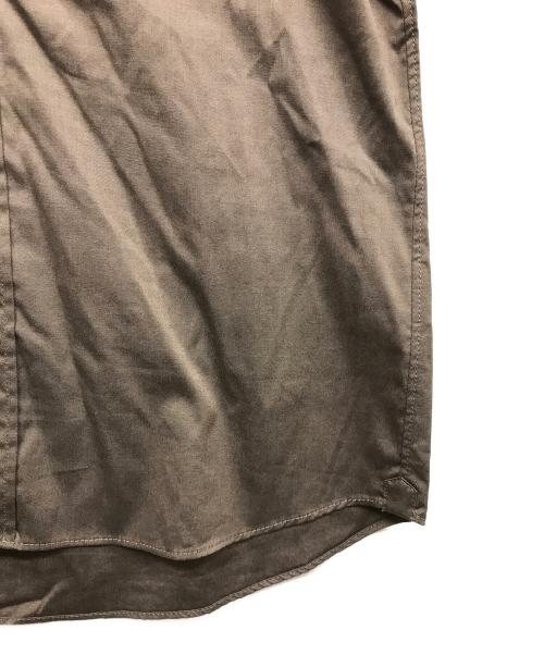 JOSEPH HOMME（ジョゼフ オム）JOSEPH HOMME (ジョゼフ オム) 80/2 オックス ウイングカラーシャツ ブラウン サイズ:50の古着・服飾アイテム