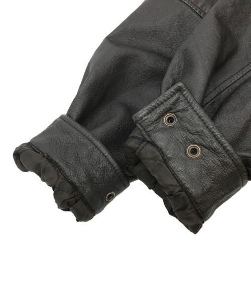 DAVID TAYLOR（デヴィット テイラー）DAVID TAYLOR (デヴィット テイラー) レザージャケット ブラウン サイズ:Lの古着・服飾アイテム