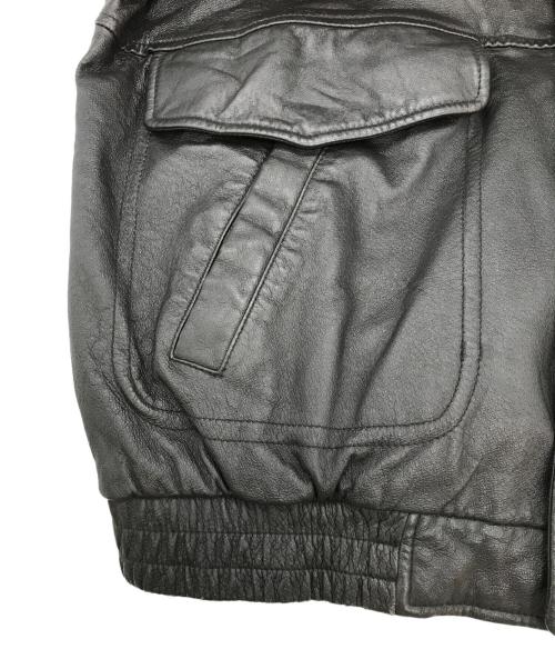 DAVID TAYLOR（デヴィット テイラー）DAVID TAYLOR (デヴィット テイラー) レザージャケット ブラウン サイズ:Lの古着・服飾アイテム