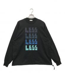 CLESSTE（クレスト）の古着「LESS MASSIVE L/S T-SHIRT WITH DRAWSTRINGS」｜ブラック