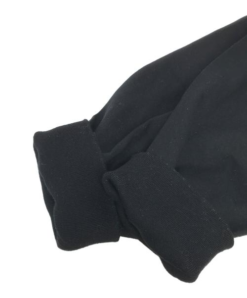 CLESSTE（クレスト）CLESSTE (クレスト) LESS MASSIVE L/S T-SHIRT WITH DRAWSTRINGS ブラック サイズ:1の古着・服飾アイテム