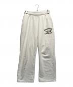 P.C.F APPAREL DEPARTMENTピーシーエフアパレルデパートメント）の古着「スウェットパンツ」｜ホワイト