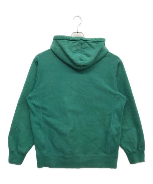 SUPREME（シュプリーム）SUPREME (シュプリーム) KAWS (カウズ) Chalk Logo Hooded Sweatshirt グリーン サイズ:Mの古着・服飾アイテム