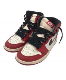 NIKE（ナイキ）の古着「AIR JORDAN1 High OG "Lost & Found/Chicago"」｜レッド×ホワイト