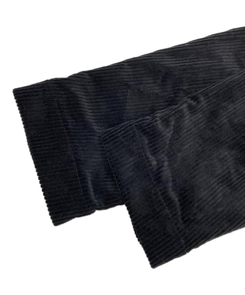 TOMORROW LAND（トゥモローランド）TOMORROW LAND (トゥモローランド) コットンコーデュロイ ダブルブレステッド6Bジャケット ブラック サイズ:44 未使用品の古着・服飾アイテム