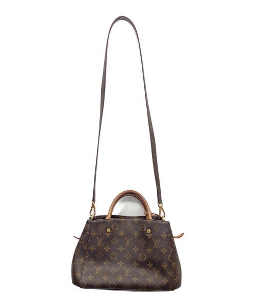 LOUIS VUITTON（ルイ ヴィトン）LOUIS VUITTON (ルイ ヴィトン) モノグラム モンテーニュBB ブラウンの古着・服飾アイテム