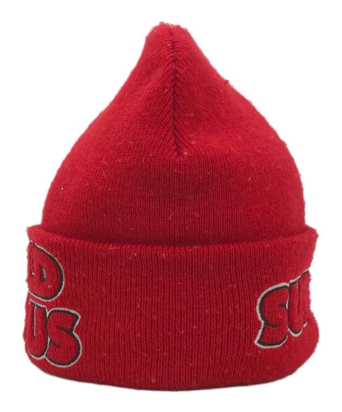 SUPREME（シュプリーム）Supreme (シュプリーム) OUTLINE BEANIE レッドの古着・服飾アイテム