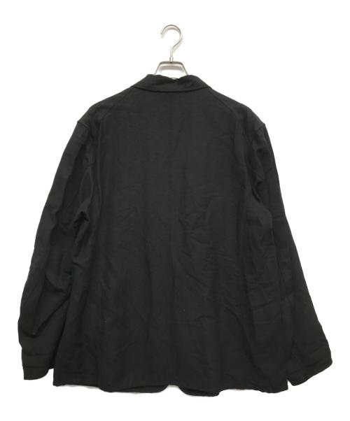 COMOLI（コモリ）COMOLI (コモリ) ヴィスコースリネン ジャケット ブラック サイズ:3の古着・服飾アイテム