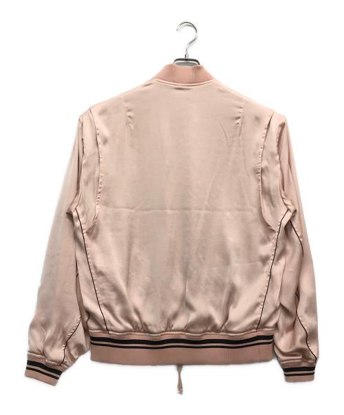 YSTRDY'S TMRRW（イエスタデイズトゥモロウ）YSTRDY'S TMRRW (イエスタデイズトゥモロウ) MA-1ジャケット ピンク サイズ:Mの古着・服飾アイテム